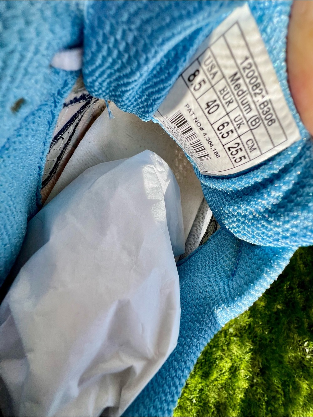 NEW Brooks sneaker GTS 11th Ed. DNA Flextra running shoe blue silver shimmer 8.5 - Picture 10 of 17
